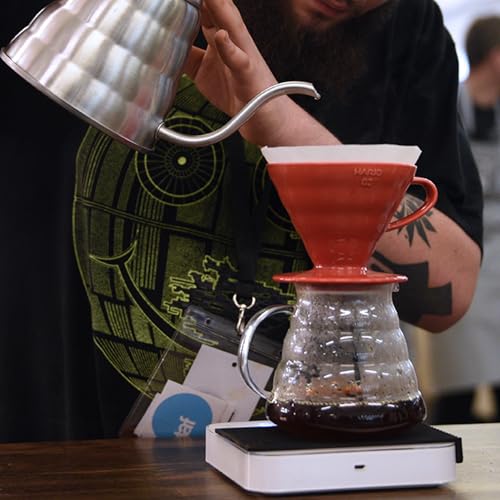 Image of Hario V60 Plastic Coffee Dripper, Size 03, Clear