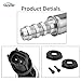 2 Set Intake or Exhaust Variable Camshaft Timing Solenoid Kits VCT Solenoids Compatible with Ford Expedition F150 Mustang 3V 4.6L & 5.4L 8L3Z-6M280-B 8L3Z-6M280-A