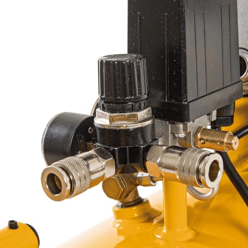Compresseur à huile 10Bar 3CV 2.2KW Bi cylindre 145 Psi sur roues Ateliers et Chantiers VITO - vue 5