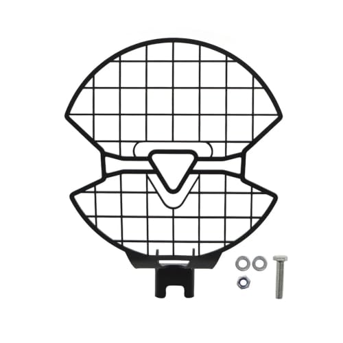 Grille de protection pour phare de moto Triumph Trident 660 de 2021 à 2022 en acier noir