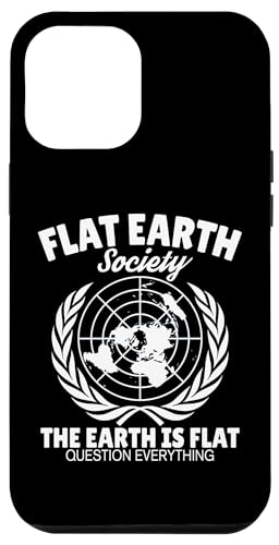 Carcasa para iPhone 14 Plus Sociedad de la Tierra Plana Conspiración Teoría Ciencia