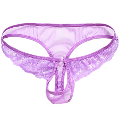 Mens Hollow Out Lace Panties for Men Sissy Gay Underwear Thongs4