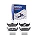 Detroit Axle - Brake Kit for 4WD 2004-2008 Ford F-150 Lincoln Mark LT Drilled and Slotted Brake Rotors Ceramic Brakes Pads Front and Rear Replacement : 12.99