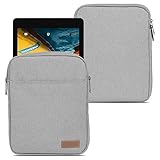 NAUC Sleeve Hülle Tasche kompatibel mit VALE Tablet V10E / V10A Tablet Hülle Schutzhülle Grau Schwarz Blau Hülle Notebook Cover, Farben:Grau