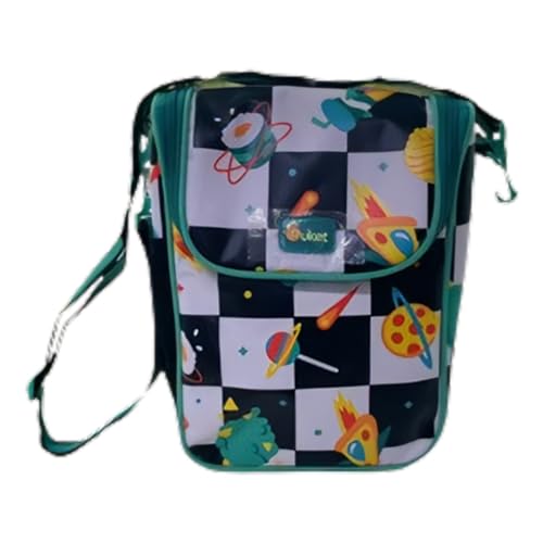 Lancheira Térmica Infantil Puket Space Food, Preta