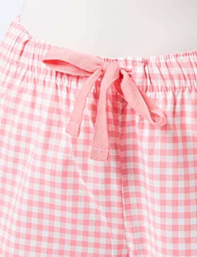 Image of Amazon Essentials Women's Cotton Pajama Pants, Breathable Poplin Sleep Pant with Drawstring Elastic Waist