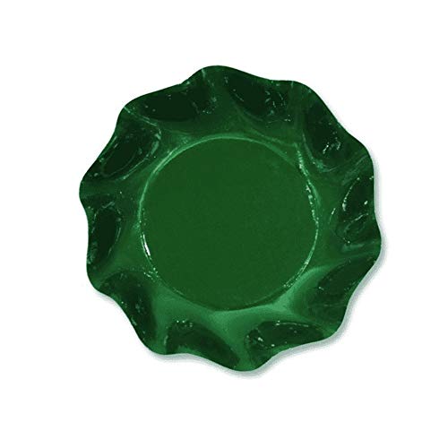 Platos Corola verde oscuro