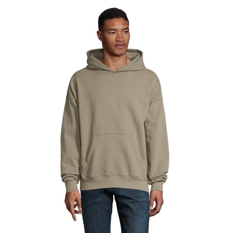 Sweat à capuche Connor kaki XS SOL'S idéal pour vos sorties en plein air