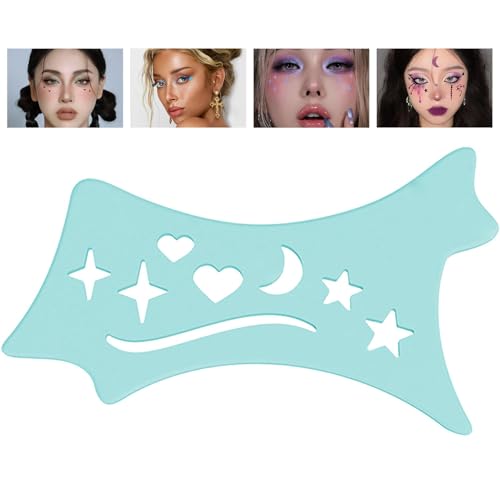 Herramienta para delineadores de ojos alados, plantillas de precisión suave, guía de contorno de diseño biselado para principiantes y amantes de la belleza