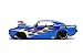 1969 Chevrolet Camaro with Blower Candy Blue and Yellow Flames Bigtime Muscle Series 1/24 Diecast Model Car by Jada 30708