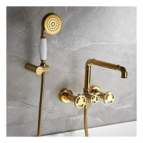 Mélangeur de douche de bain pour une ambiance baignoire de style industrie LWX