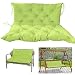 Cojines para Bancos de Exterior con Respaldo, Cojines para Sillones de Jardin Impermeables 100x100x10cm, Cojín para Columpio Balancín 2 plazas 3 plazas Ideal para Jardines y Patios