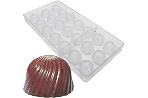 Polycarbonate 21 Cups Chocolate Bomb Mold
