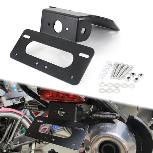 Xitomer Fender Eliminator Kits Fit for GROM MSX125 2013 2014 2015 2016 Grom Accessories, Rear Tail Tidy for OEM License Plate Light