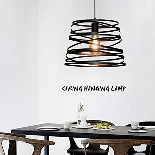 Lampe Suspendue en Fer forgé au design de grange industrielle et robuste - 2