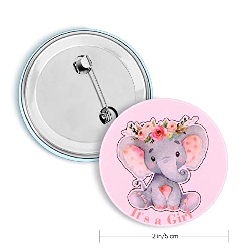 Imagitek 40 Pcs Elephant Gender Reveal Button Pins Team Boy Girl Button Pins For Baby Shower Party Favors Gender Reveal Party Favors Baby Shower Party Supplies #TOP1