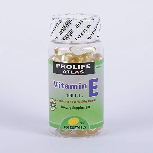 PROLIFE ATLAS VITAMIN E 400IU X 100 SOFTGELS