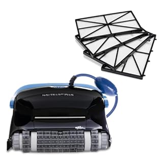 Dolphin Nautilus CC Plus Wi-Fi Robotic Pool Vacuum Cleaner Includes Ultra-Fine Filters for an Ultimate Clean, Ideal for In-Ground Pools up to 50 FT in Length