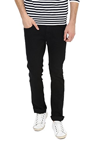 Image of Lawson Men's Clasic Skinny Fit Black Denim Jeans