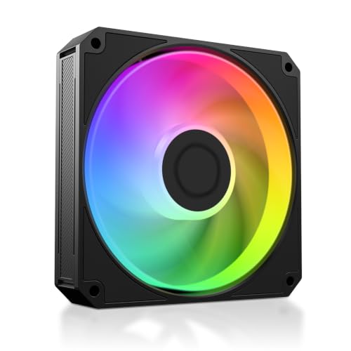 Image of ID-COOLING AM-120-ARGB-K 120mm PWM PC Case Fan, 0-2500 RPM