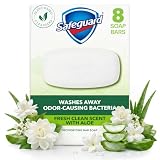Safeguard Bath Bar Soap, Fresh Clean Aloe Scent...