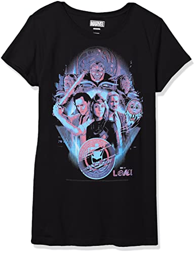 T-shirt Marvel Loki coton confortable pour fille en taille M