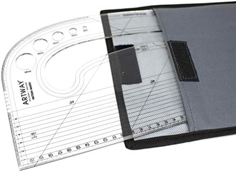 Artway Pattern Master / Maker with Comma Curve and Protective Cover