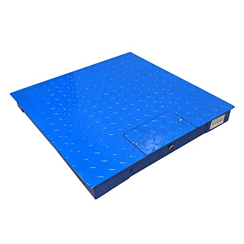 Pec-Fs Series Professional Grade Steel Floor Scale | Heavy-Duty Pallet Scale For Industrial Or Shipping Use 10000X1Lb (48X72) #TOP2