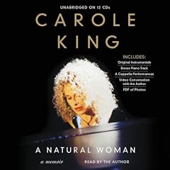 A Natural Woman Audiolibro Por Carole King arte de portada