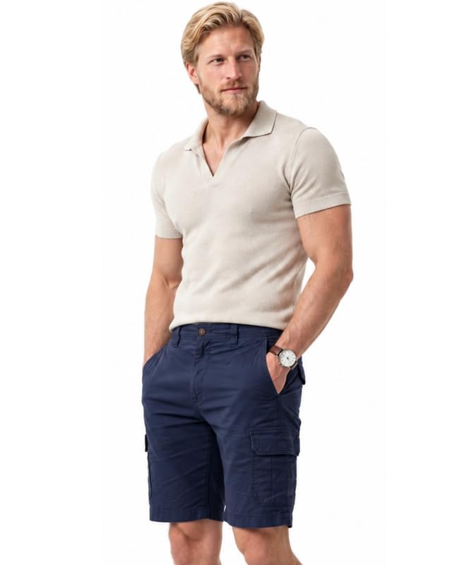Image of Comfort Fit Shorts for Men & Women | Cotton Stretch Fit | 32-44