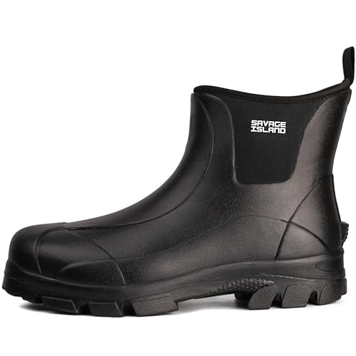 Bottes caoutchouc doublées néoprène Savage Island Harris imperméables