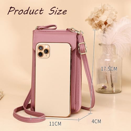 The Original Clutch Wallet - Vegan Leather Crossbody Clutch for Women with Multiple Compartments for Phone, Cards4