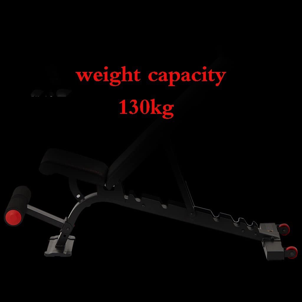 OTQEFTN Bench Press Bench Foldable Fitness Chair Crunches for Men and Women Home Fitness Equipment