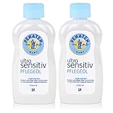 Penaten Ultra Sensitiv Pflegeöl parfümfrei, 2er Pack (2 x 200ml)