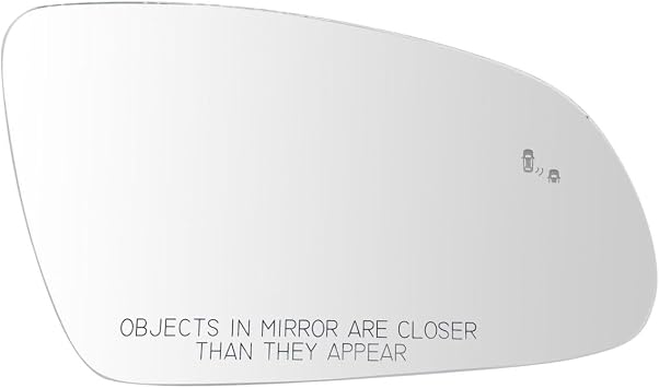 Mirror Glass Right Snap on Attachment Type Clear HY1325114 MGA16799