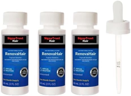 Hair-Regen Tratamento Avançado de Crescimento Capilar com Minoxid...