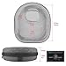 Geekria Shield Headphones Case Compatible with Bang & Olufsen Beoplay H95, H9 3rd Gen, H9i, H4, H9, H8 Case, Replacement Hard Shell Travel Carrying Bag with Cable Storage (Dark Grey)