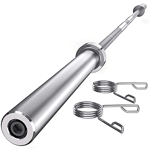 Feikuqi Barbell 7-Foot Olympic Barbell Olympic Bar Standard Weight Bars for lifting Barbell Weight Set Strength Training Bar for Home Gym Weightlifting & Power Lifting