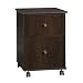 Sauder File Cart, Cinnamon Cherry Finish