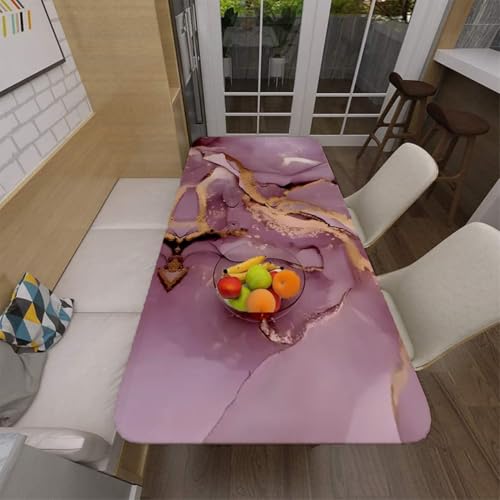 Image of TEKCOOL Marble Waterproof Oil Proof Wall Paper Furniture Kitchen, Cabinets, Almirah,Tabletop,Plastic Table, WoodenTable,Wardrobe,PVCDIY Self Adhesive Sticker(60x200cm) (Pink Gold Wallpaper-3pc)!
