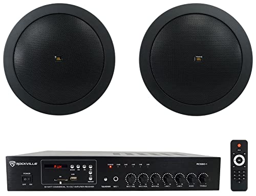 Rockville (2) JBL Control 14C/T-BK 4