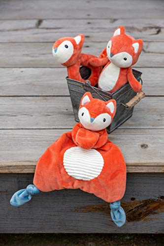 Mary Meyer Leika Lovey Soft Toy, 10-Inches, Little Fox - Thumbnail 5