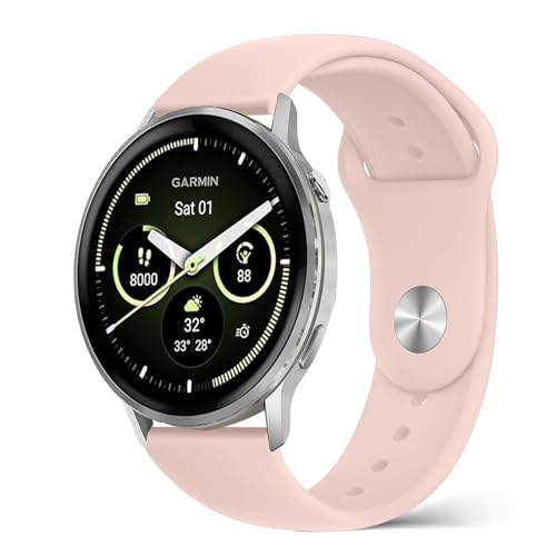 [PinnWaa] 22mm ���v�o���h Garmin Venu 4 45mm/Venu 3 45mm/2/Forerunner 570 47mm/265/255/Vivoactive 4/Active�Ή� �����x���g 22�~�� �K�[�~���p �X�}�[�g�E�H�b