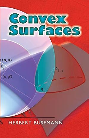 Book cover Convex Surfaces (Dover Books on Mathematics)