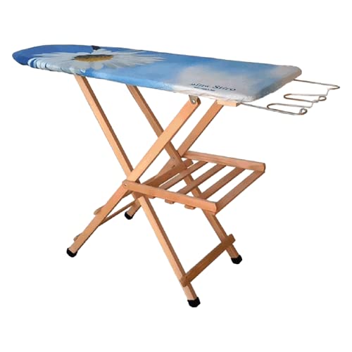 Tabla de planchar de madera plana 114 x 37 cm