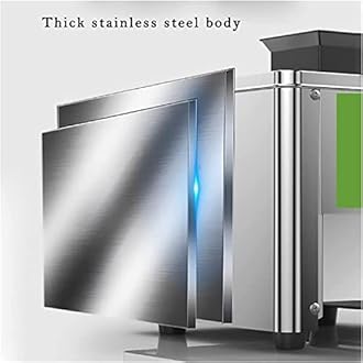 MNSSRN Commercial High-Power Meat Slicer, Electric Stainless Steel Meat Slicer, Removable Blade, Applicable to Boneless Meat,10in