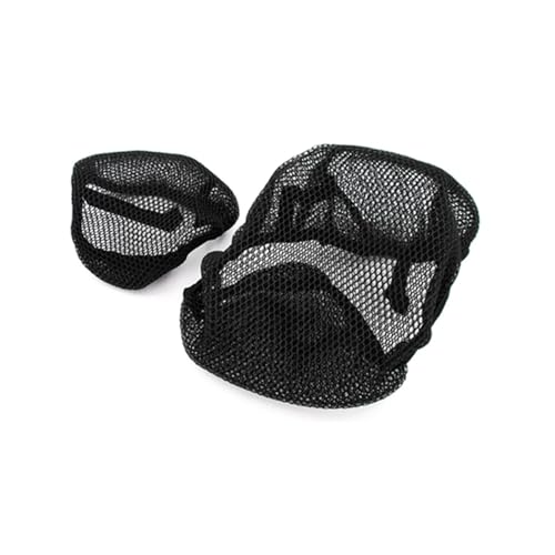 Housse de selle moto pour Ducati Desert X 2022-2023 en tissu maillé noir