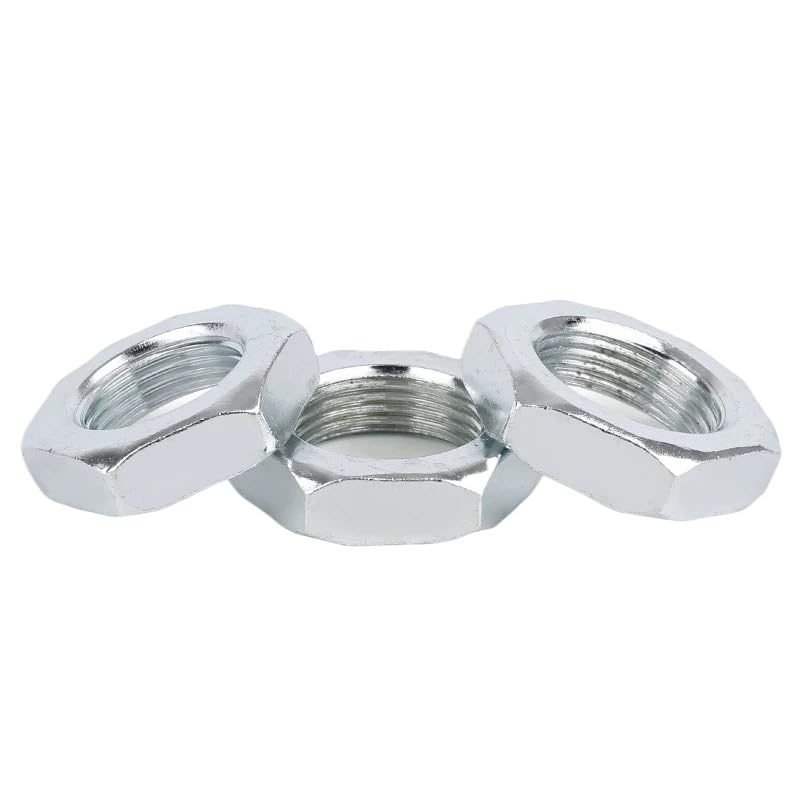 Fine Thread Galvanized Steel Hexagon Thin Nuts M8 M10 M12 M14 M16 M18 M20-M30 (20,M20*1.5mm)