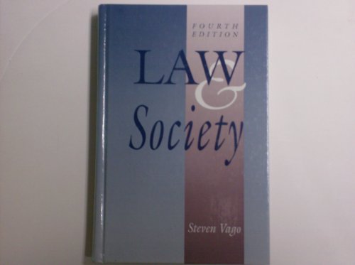 Law and Society 0130205532 Book Cover