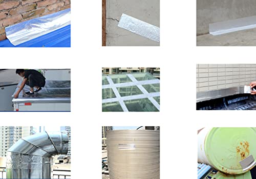 Nastri butilici in alluminio impermeabile 1,6 mm x...